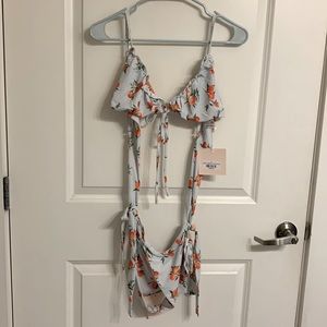 Kittenish S peach bikini